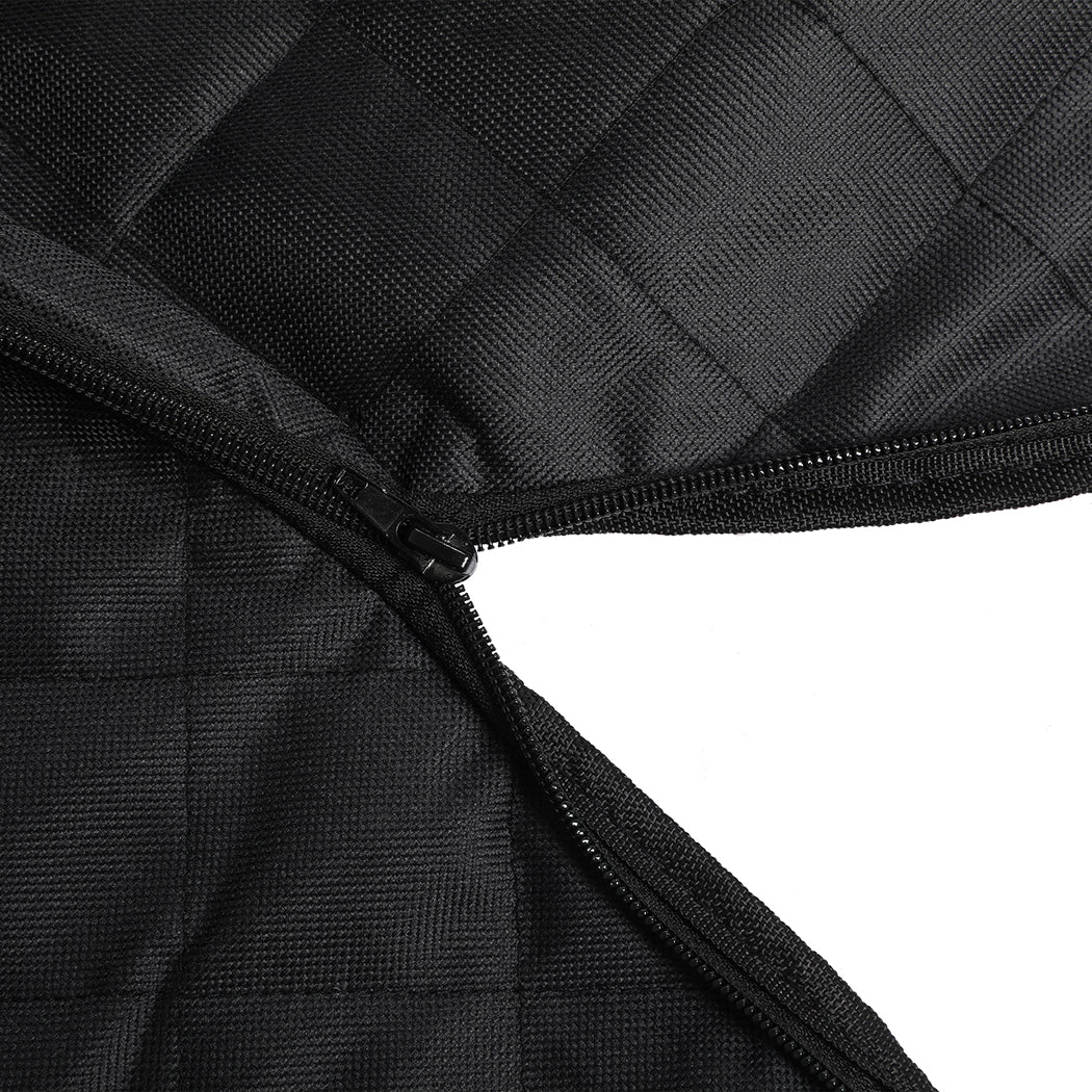 PaWz Pet Car Seat Cover Cat Dog Hammock Non Slip Waterproof Protector Mat Black