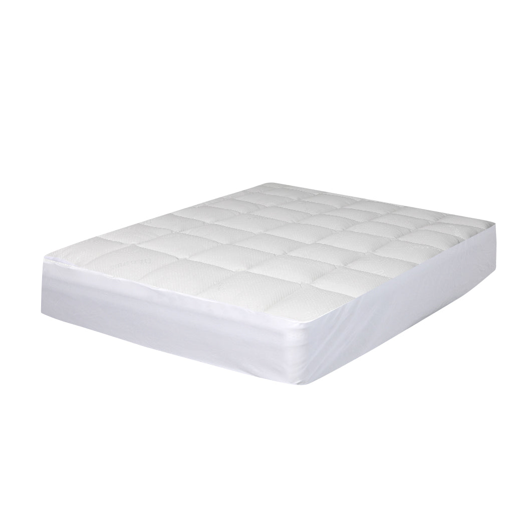 Bamboo Quilted Mattress Protector (King)