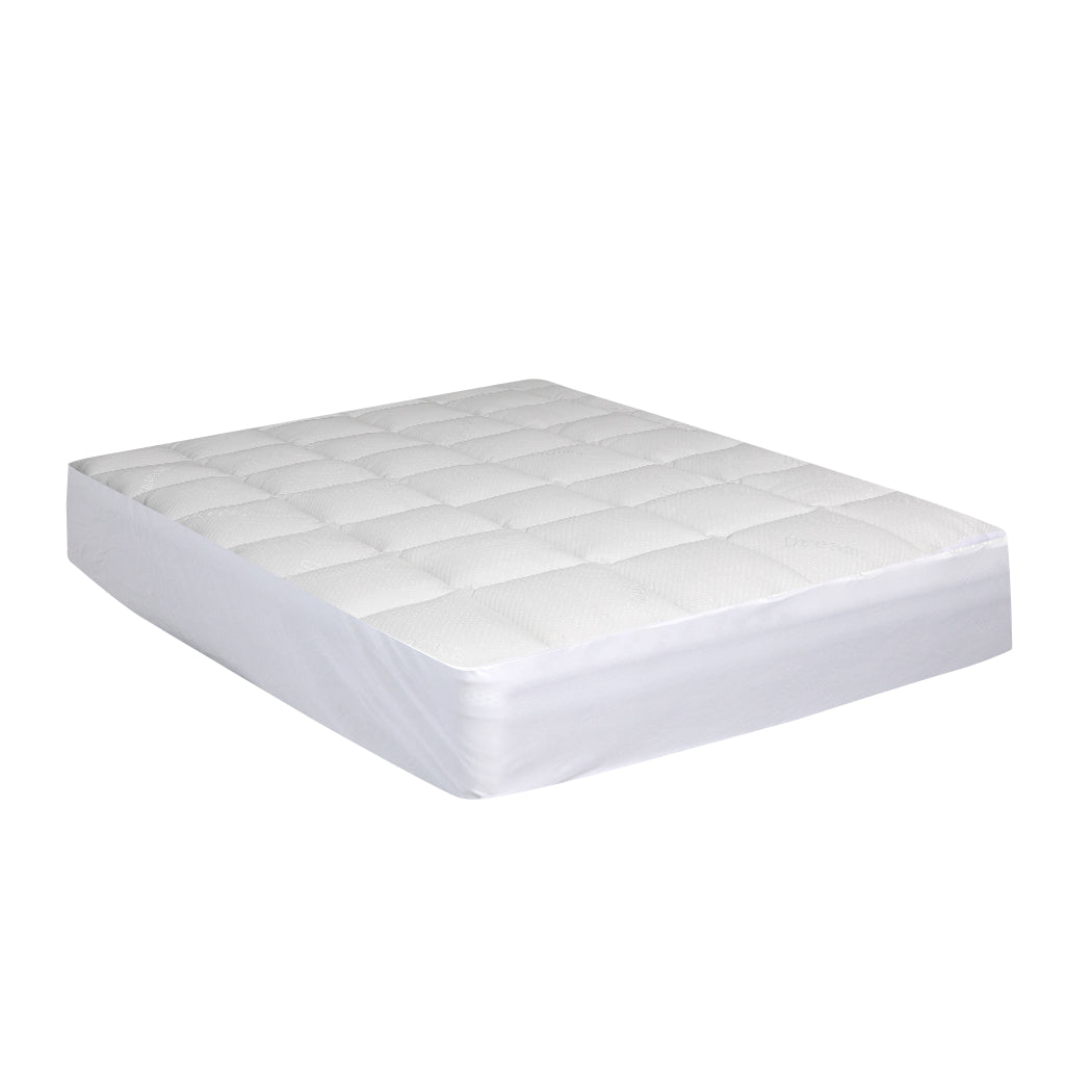 Bamboo Quilted Mattress Protector (King)