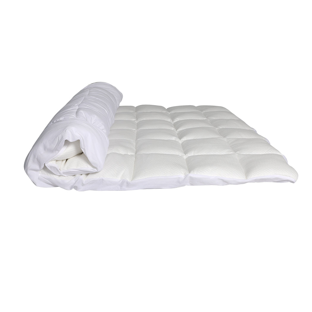 Bamboo Quilted Mattress Protector (King)