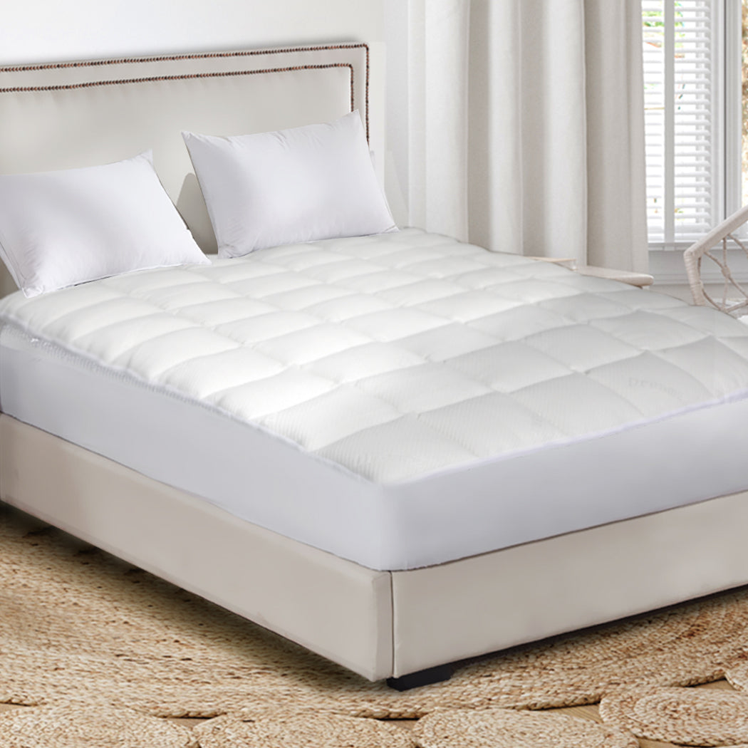 Bamboo Quilted Mattress Protector (King)